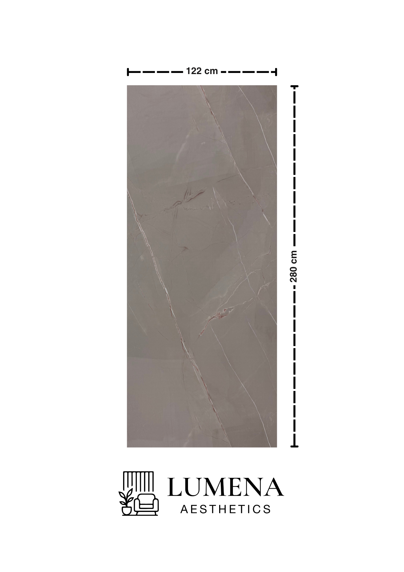 Wandpaneel "Beige Wonder" - Steinoptik