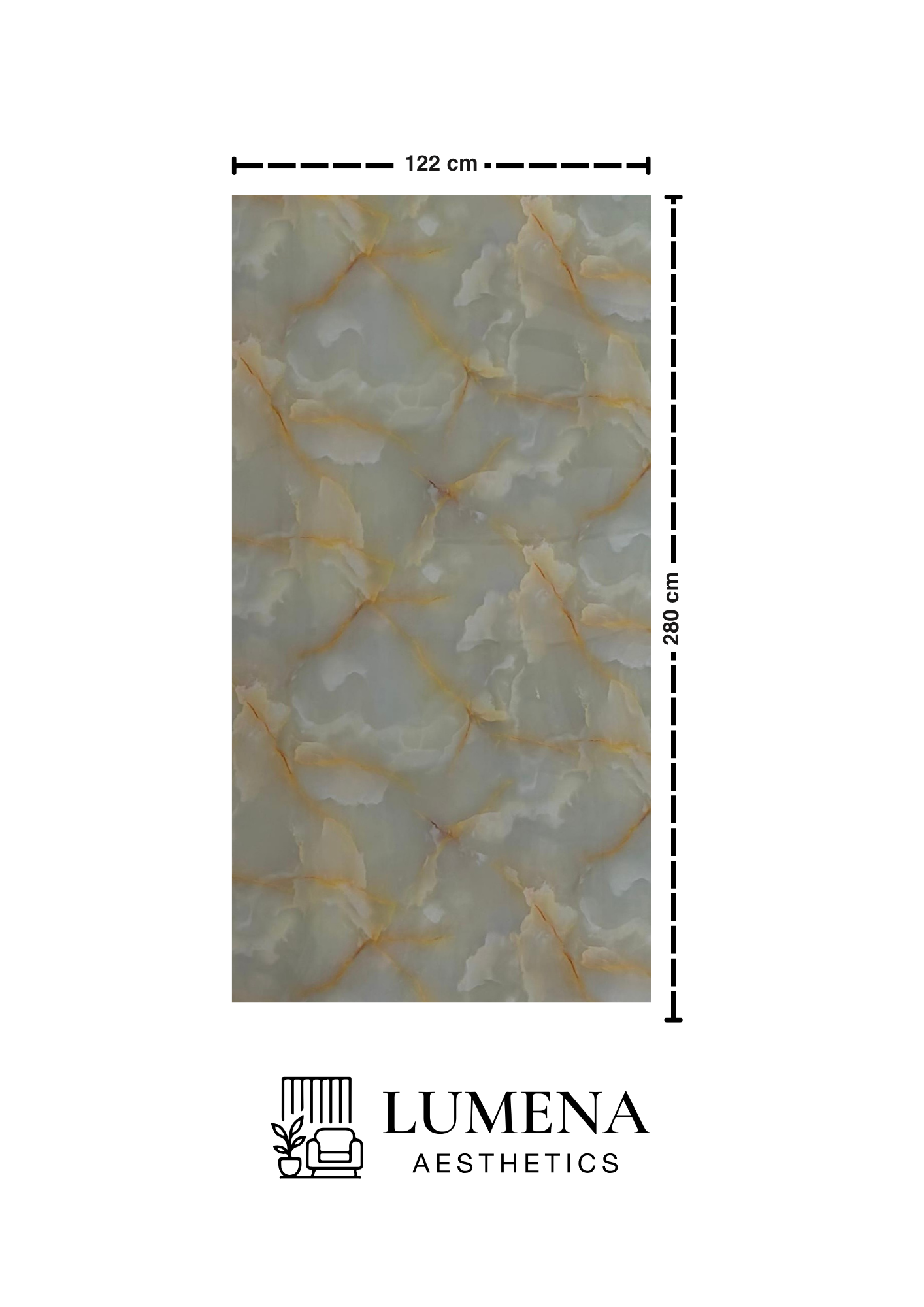 Wandpaneel "Jade" - Steinoptik