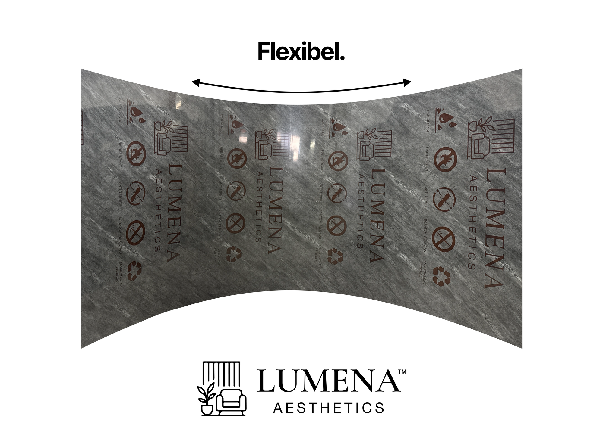 Wandpaneel "Anthrazit" - Anthrazitsteinoptik