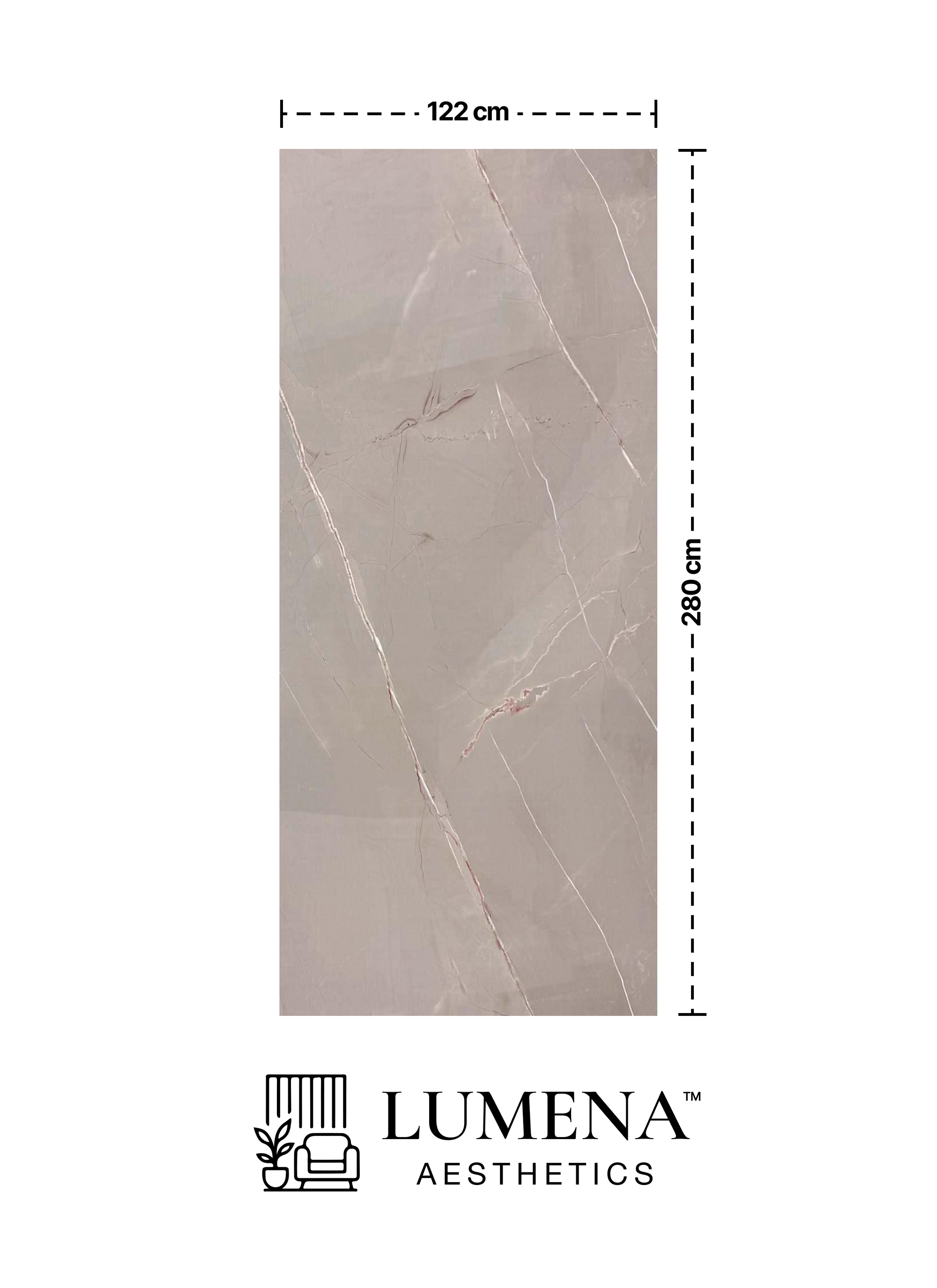 Wandpaneel "Beige Wonder" - Steinoptik