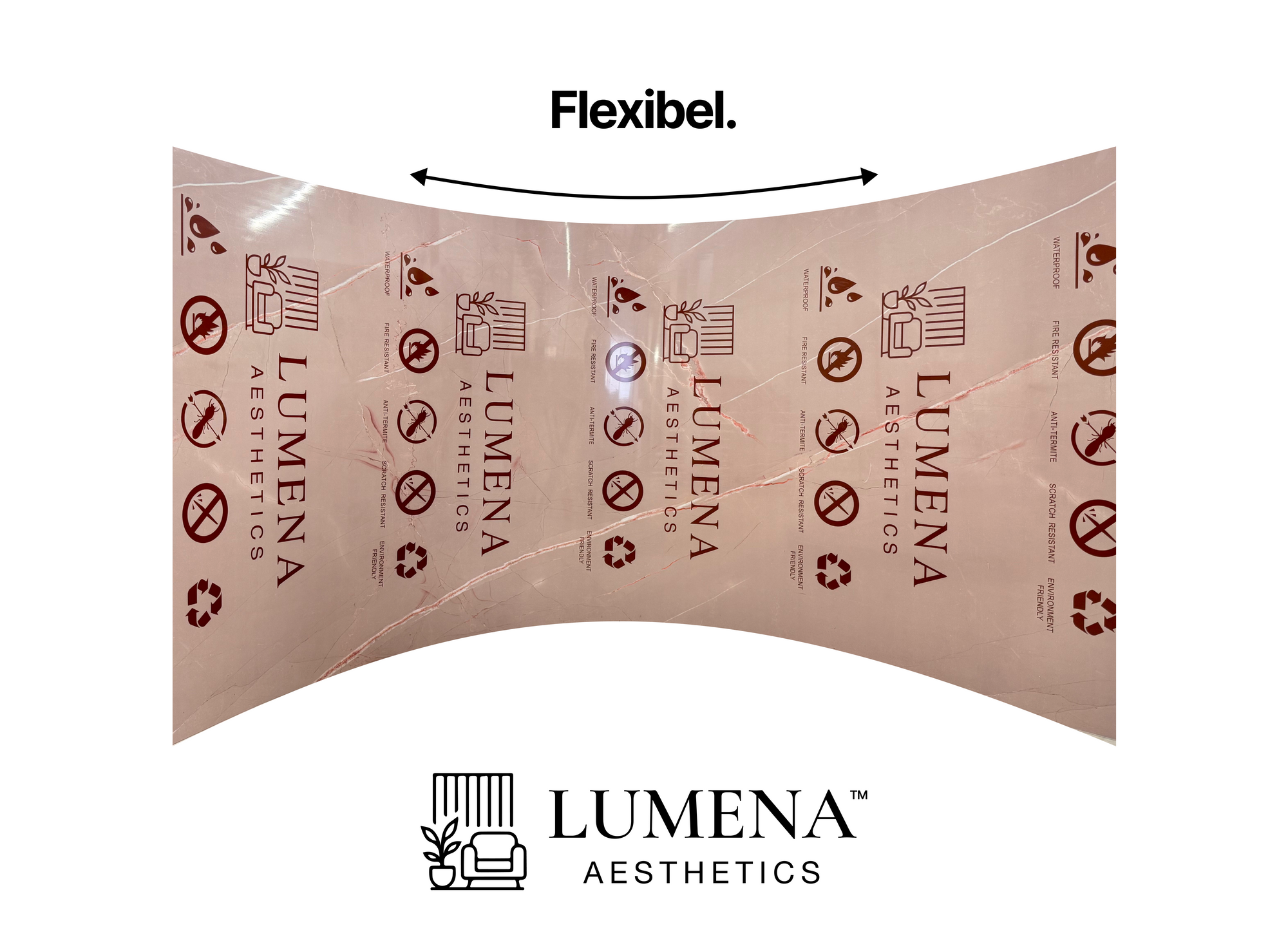 Wandpaneel "Beige Wonder" - Steinoptik