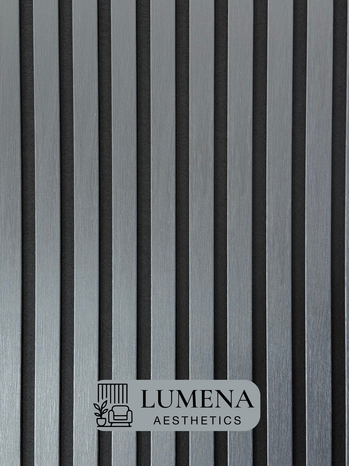 Akustikpaneel "Black" - Mattschwarz