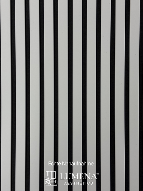 Akustikpaneel "Clean Silver" - Edles Silber