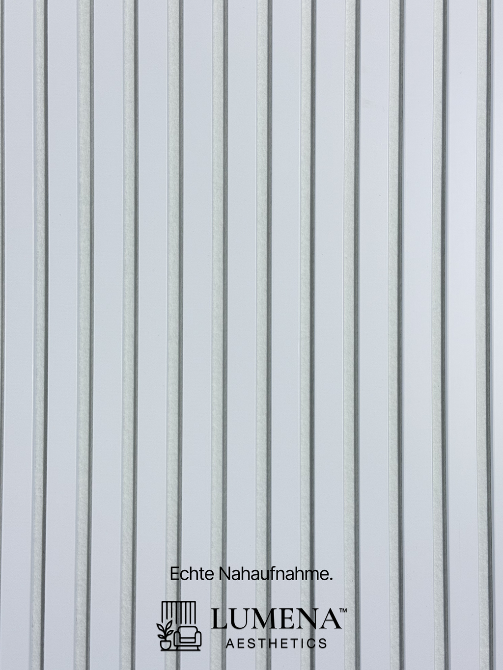 Akustikpaneel "Clean White" - Polarweiß