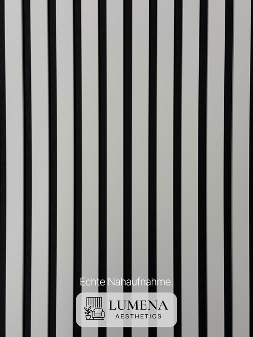 Akustikpaneel "Clean Silver" - Edles Silber