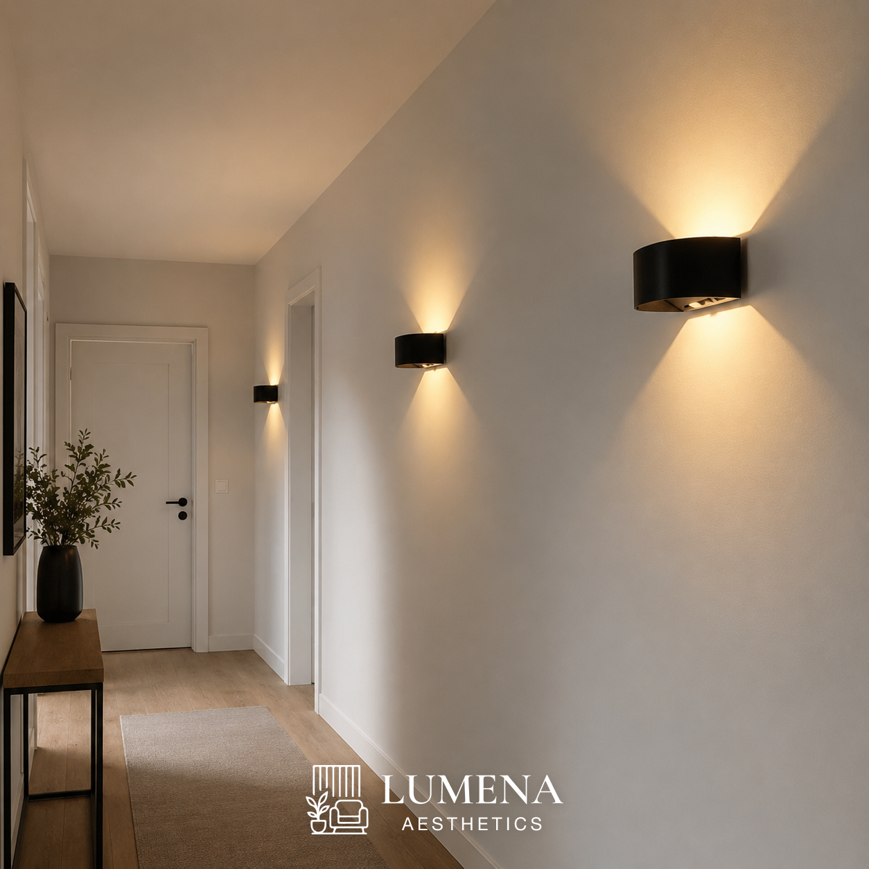 Lumena Luxury Lights – LED-Wandleuchte mit Bewegungssensor
