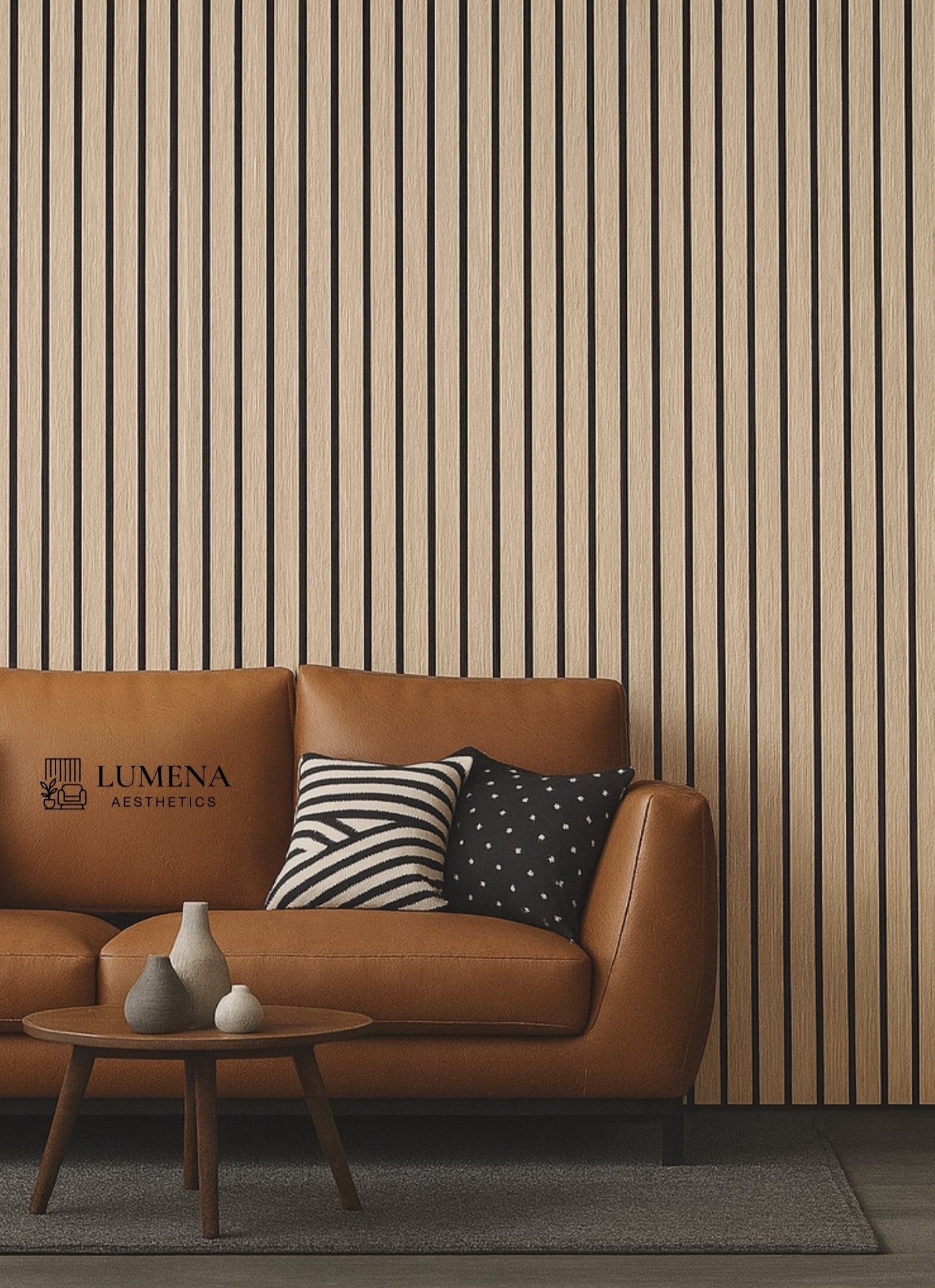 Akustikpaneel "Eiche" - Eichefarbe