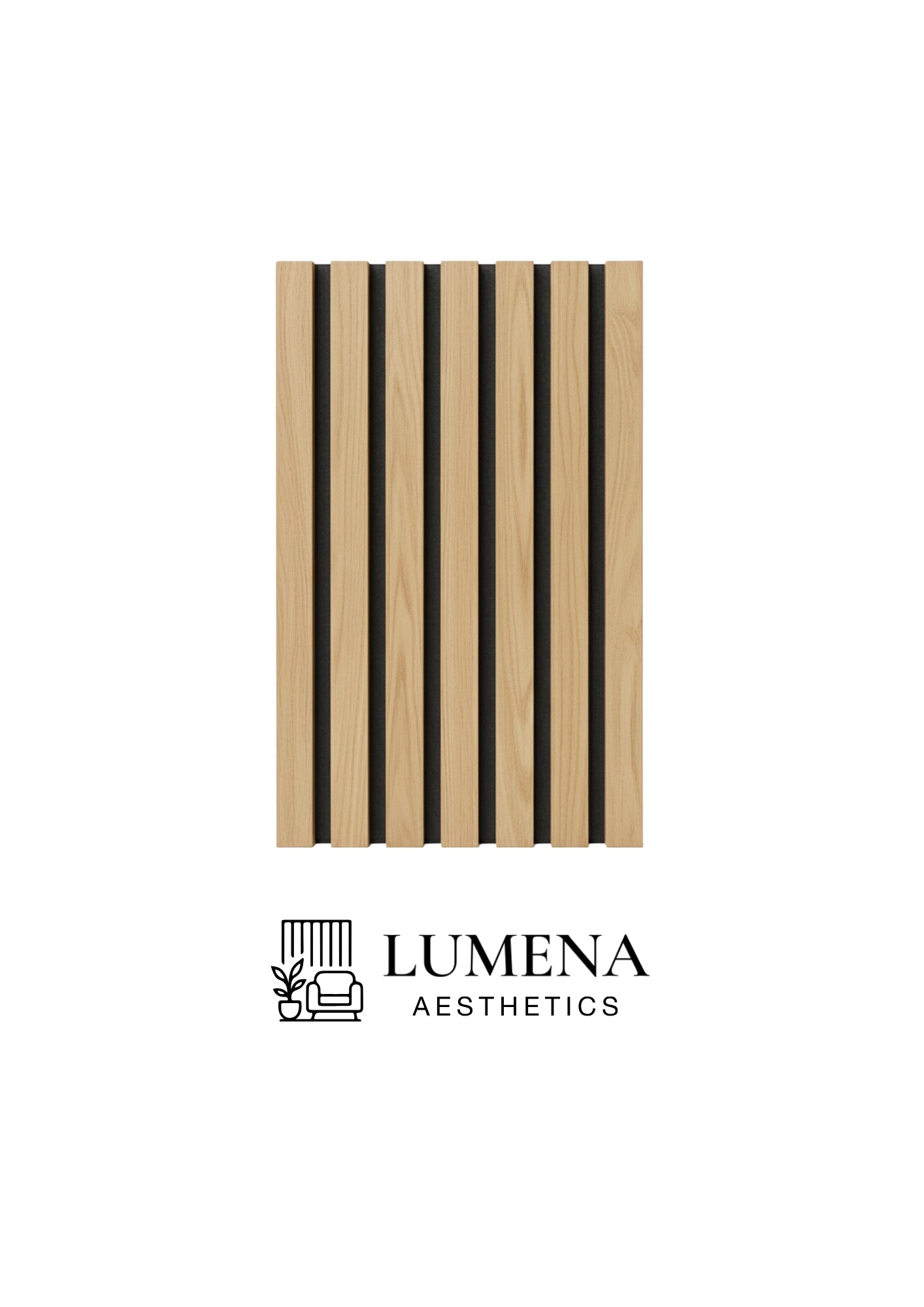 Akustikpaneel "Eiche" - Eichefarbe