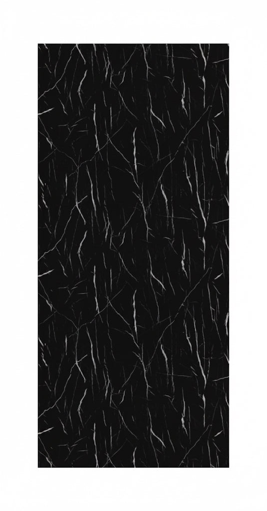 Wandpaneel "Black Marmor" - Schwarze Marmoroptik