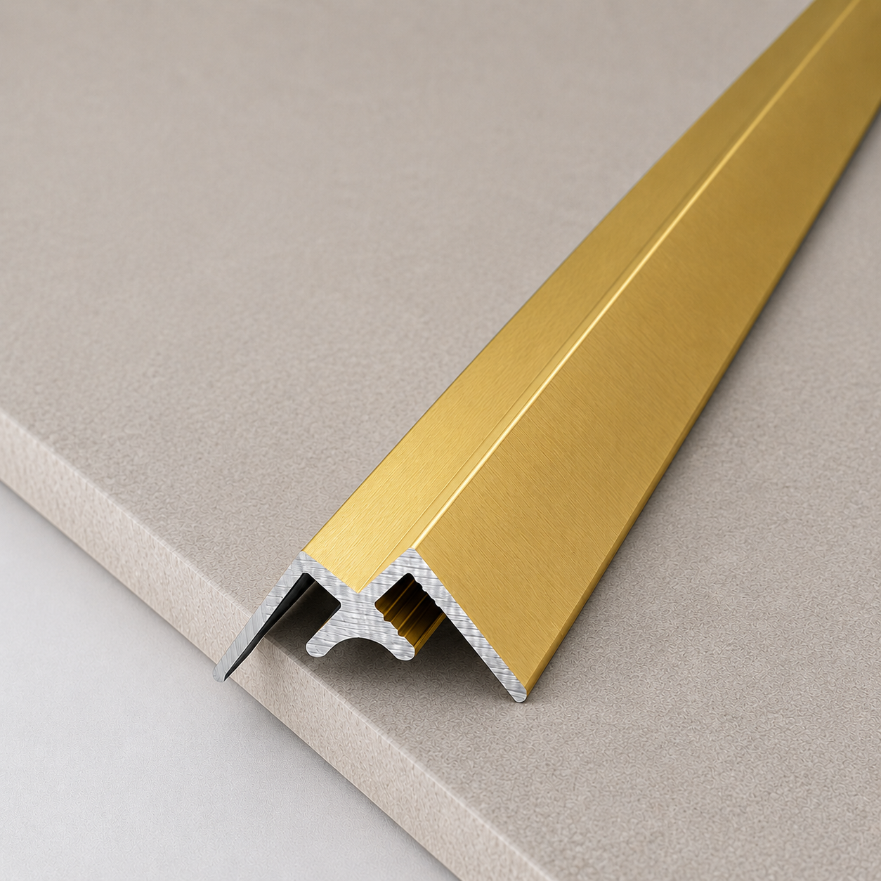 Lumena Aesthetics Innenleiste – Aluminium für 2,5-mm-Wandpaneele, 3 m