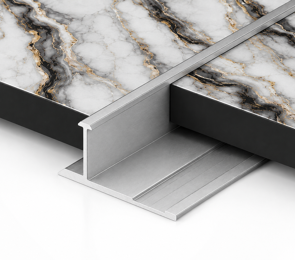 Lumena Aesthetics H-Leiste – Aluminium für 2,5-mm-Wandpaneele, 3 m