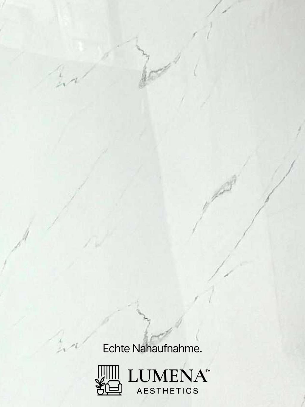 Wandpaneel "Off-White" - Weißgraue Marmoroptik